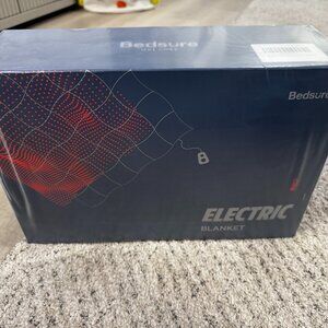 NEW in Box Twin Size Electric Blanket - Gray